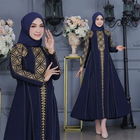 Jual Gamis Abaya Premium Seragam Pengajian Shopee Indonesia Grosir Gamis Seragam Pengajian - Grosir Gamis Seragam Pengajian