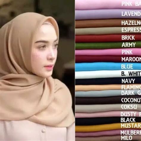 Jual Hijab Paketan Seri Milo Khaky Cream Mocca Perbedaan Warna Mocca Dan Khaki - Perbedaan Warna Mocca Dan Khaki