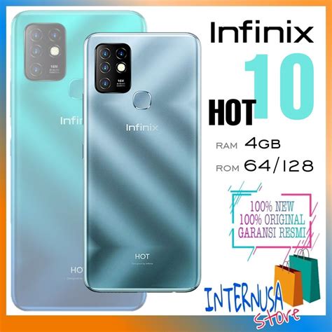 jual hp infinix hot 10