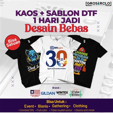 Jual Jasa Sablon Kaos Murah Dtf Sablon Custom Sablon Kaos Palembang - Sablon Kaos Palembang