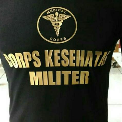 Jual Kaos Medical Corps Kesehatan Militer Desain Baju Tactical - Desain Baju Tactical