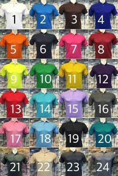 Jual Kaos Polos Banyak Pilihan Warna Amp Nyaman Warna Kaos Polos - Warna Kaos Polos