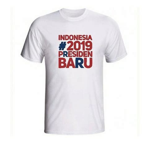 Jual Kaos Shirt Baju Partai Pemilu 2019 Jokowi Kaos Amin - Kaos Amin