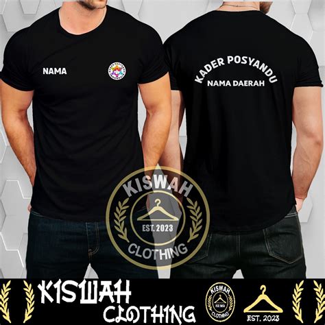 Jual Kaos Tshirt Kader Posyandu Indonesia Gratis Nama Model Kaos Kader Posyandu - Model Kaos Kader Posyandu