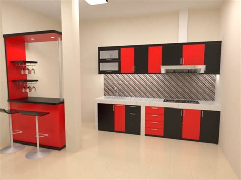 Jual Kitchen Set Mini Bar Murah Amp Terbaik Kitchen Set Aluminium Mini Bar - Kitchen Set Aluminium Mini Bar