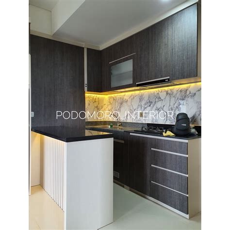 Jual Kitchen Set Mini Bar Terlengkap Amp Harga Kitchen Set Aluminium Mini Bar - Kitchen Set Aluminium Mini Bar