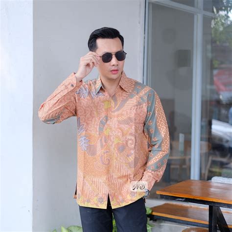 Jual Model Baju Batik Seragam Seminar Rapat Seragam Sinoman Batik Kombinasi - Seragam Sinoman Batik Kombinasi