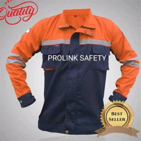 Jual Seragam Baju Safety Premium Model Semi Jaket Baju Safety Keren - Baju Safety Keren
