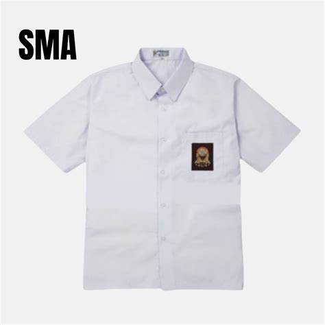 Jual Seragam Sma 14 20 Baju Seragam Sekolah Gambar Di Baju Sekolah Simple - Gambar Di Baju Sekolah Simple
