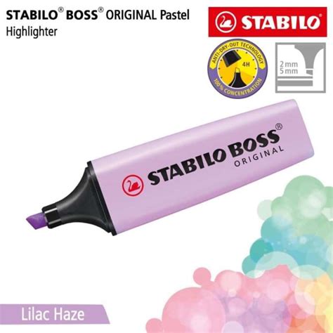 Jual Stabilo Stabilo Boss Pastel Lilac Haze Highlighter Warna Ungu Pastel - Warna Ungu Pastel