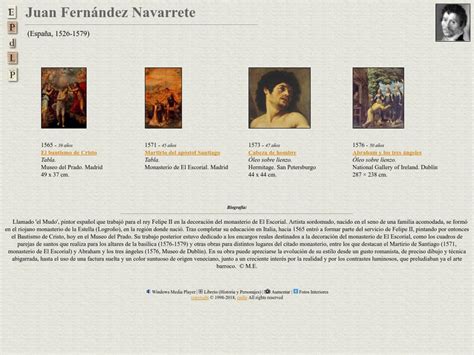 juan fernandez navarrete biography sample