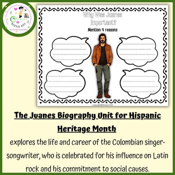 juanes biography timeline examples
