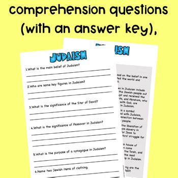 Read Judaism Questions Answers 