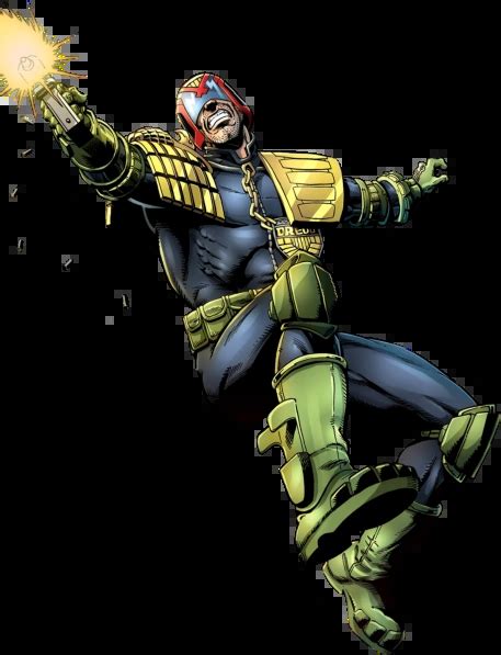 judge dredd character biography outline