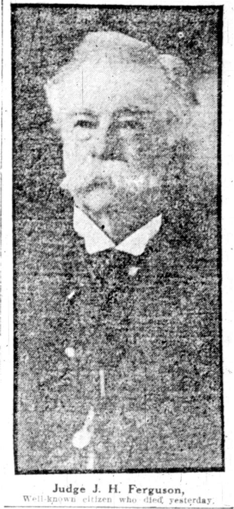 judge john howard ferguson biography of rory