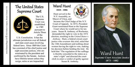 judge ward hunt biography of martin