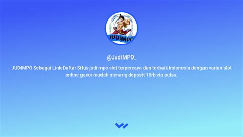 JUDIMPO LINK：Link Film dan Situs Dewasa yang Diblokir dan Tidak Diblokir oleh