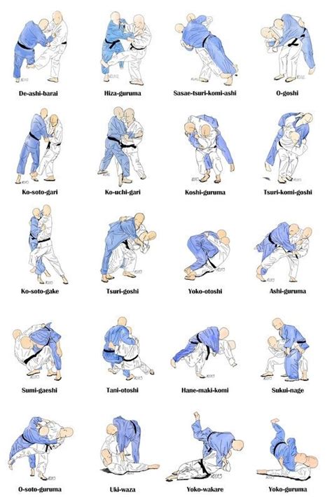 Judo Grappling Techniques