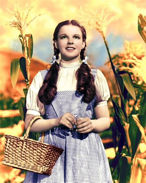 Judy Garland Wizard Of Oz Color