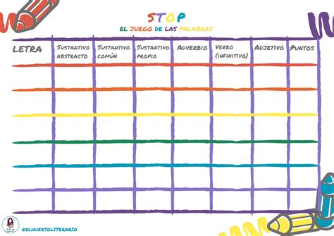 Juego De Stop