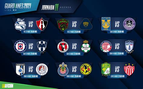 juegos de hoy liga mx 2021