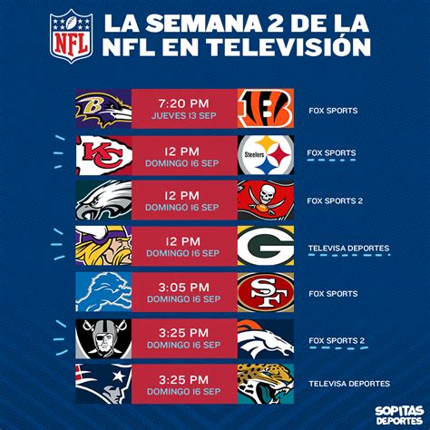 juegos de la nfl para hoy