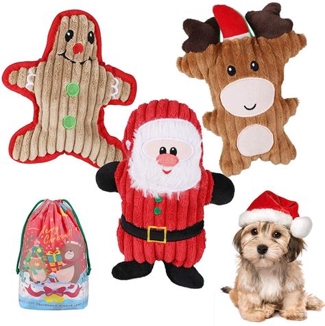 Juguetes De Navidad Para Perros  Amazon Es Juguetes Perro Navidad - Juguetes De Navidad Para Perros
