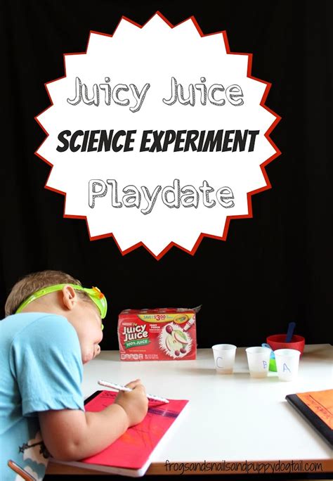 Juicy Juice Science Experiment Playdate Fspdt Science Juice - Science Juice