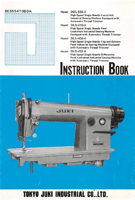 Full Download Juki Ddl 555 Sewing Machine Manuals 