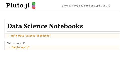 julia - Pluto.jl vs Jupyter Notebook - Stack Overflow