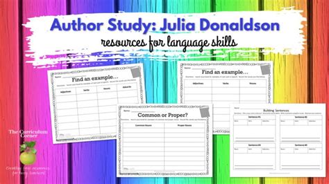 julia donaldson author study