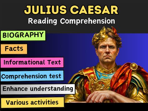 julius caesar biography questions for third