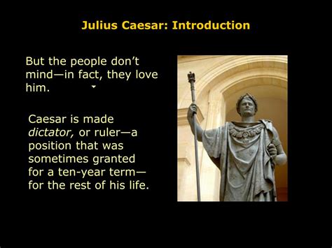 Julius Caesar Introduction