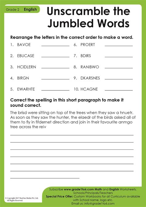 Jumbled Words Worksheets Activity Sheets For Kids Kindergarten Jumbled Words For Kindergarten - Jumbled Words For Kindergarten