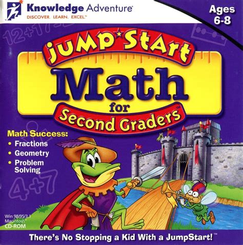 Jumpstart Math 2nd Grade   Jumpstart 2nd Grade Download 1996 Educational Game - Jumpstart Math 2nd Grade