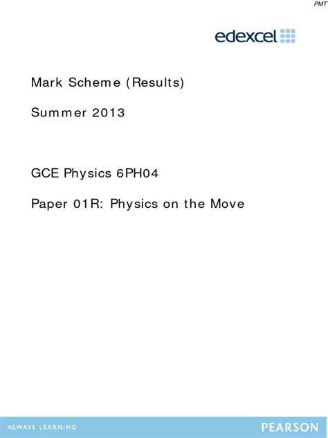 june 2013 physics 6ph07 mark scheme 2011