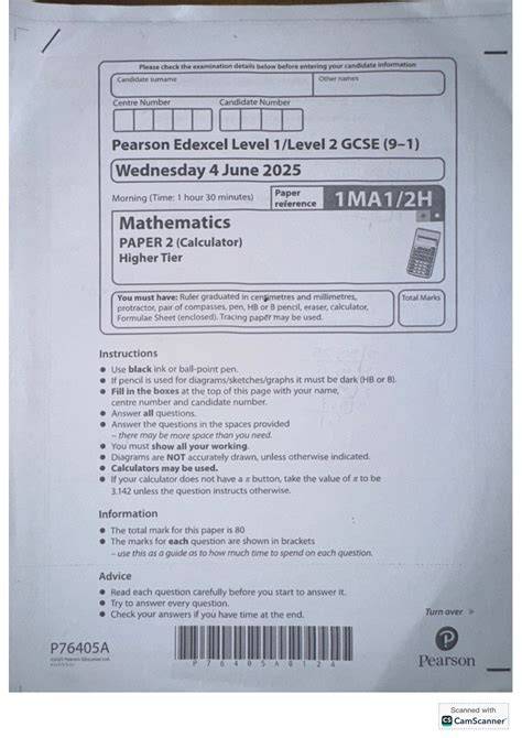june 2103 maths linear edexcel
