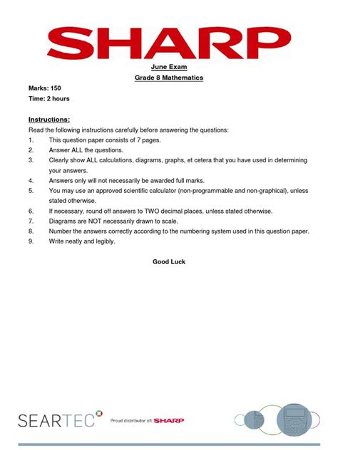 June Exam 2014 Basic Department Of Education