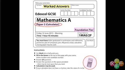 Download June 2013 Edexcel Maths Paper 
