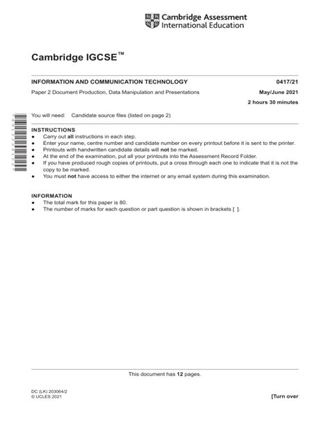 Full Download June 2014 Igcse Ict Paper2 Exam 