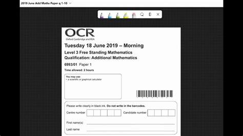 Download June Ocr Additional Maths Paper 