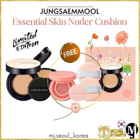 jungsaemmool essential nuder cushion bundle