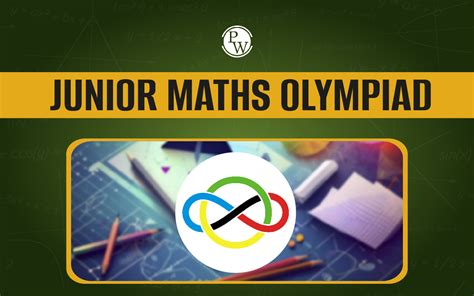 Junior Maths Olympiad