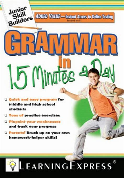 Junior Skill Builders Grammar In 15 Minutes A Day