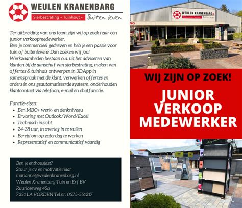 junior verkoopmedewerker definitie