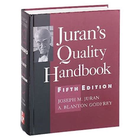 Read Online Juran Quality Handbook 5Th Edition 