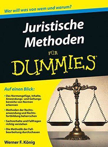juristische methoden fur dummies