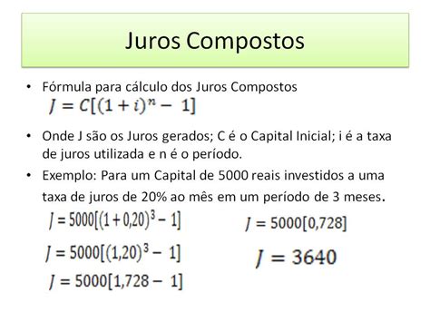 Juros Compostos Exercicios