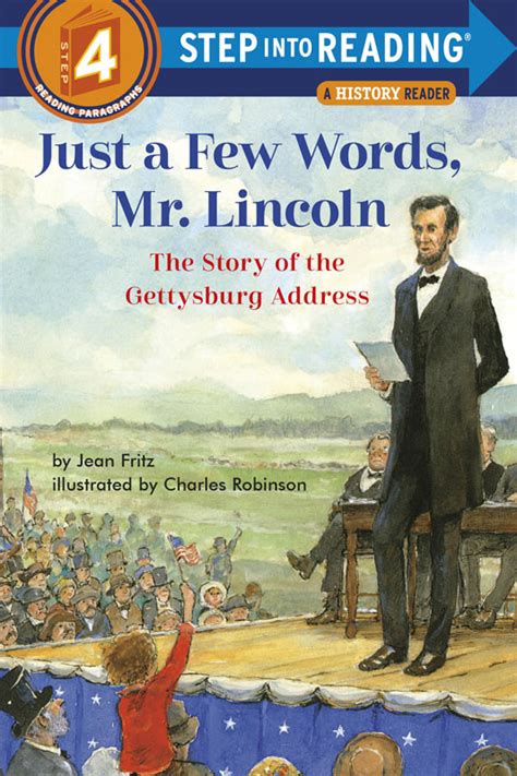 Full Download Just A Few Words Mr Lincoln The Story Of The Gettysburg Address Penguin Young Readers Level 4 