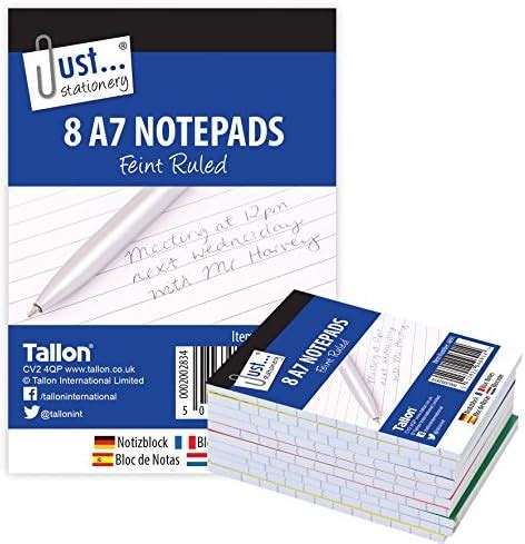 Download Just Stationery A7 Notebook Pack Of 10 